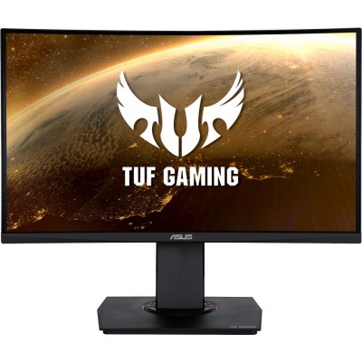 Монитор ASUS 90LM0570-B01170 23.6" VG24VQ Black (Full HD (1920 x 1080), VA, 350 cd/?, 178°(H)/178°(V), Speakers, HDMIx2, DP, 144Hz, HAS)