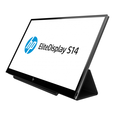 Монитор HP EliteDisplay S14,14" 1920х1080,60 Гц,IPS,25 мс,5000000:1, 200 кд/м2,178/178,USB Type-C (DisplayPort 1.2) (3HX46AA)
