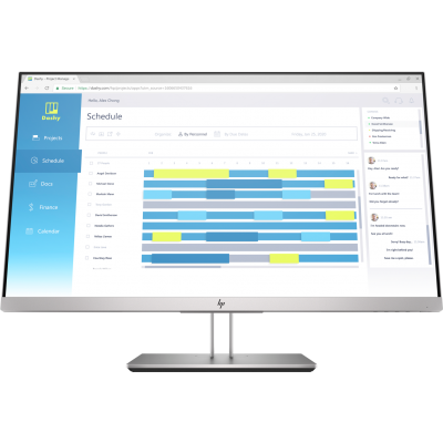 Монитор HP EliteDisplay E273d 27",1920x1080,60 Гц,IPS,5 мс,1000:1, 250 cd/m2,178°/178°,HDMI 1.4,VGA,USB Type-C,USB,(5WN63AA)