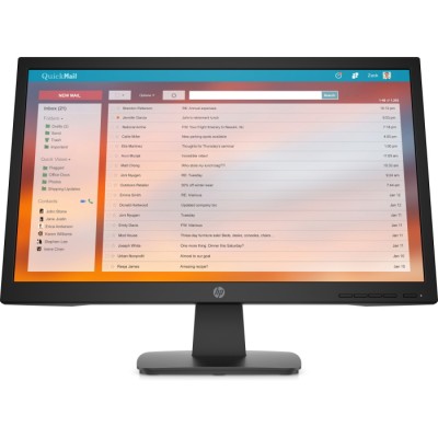 Монитор HP P22v G4 21,5" 1920 x 1080,60 Гц,TN,5 мс,1000:1,250 кд/м2,170/160,VGA,HDMI 1.4,(9TT53AA)