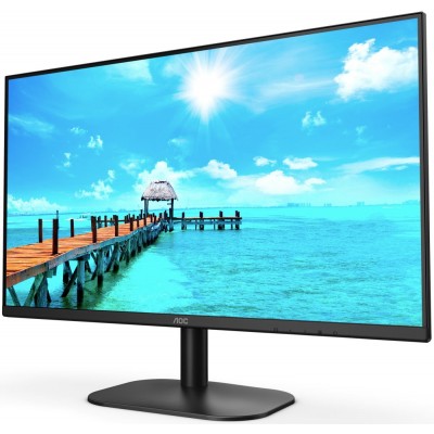 Монитор AOC 27B2H 27" 27B2H Black (IPS, 1920x1080, 75Hz, 7 ms, 178°/178°, 250 cd/m, 20M:1, +HDMI 1.4)