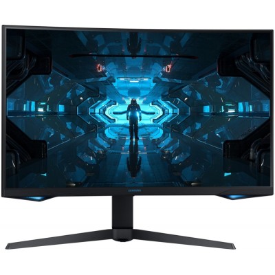 Монитор Samsung LC32G75TQSIXCI 31,5", черный A QLED изогнутый GAMING-монитор Odyssey G7 2560x1440 1ms 2500:1 600cd 178/178 HDMI 2*DP USB-hub 240Hz G-Sync HDR600 HAS Pivot Black