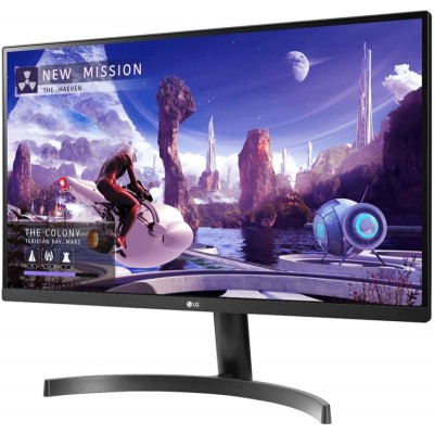 Монитор LG 27QN600-B 27", черный [27QN600-B]