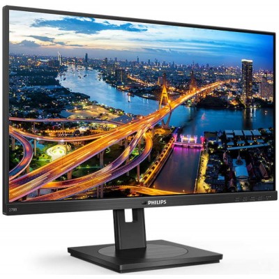 Монитор Philips 278B1/00 27" 278B1/00 Black с поворотом экрана (4K, IPS, 3840x2160, 4 ms, 178°/178°, 350 cd/m, 50M:1, +2xHDMI 2.0, +DisplayPort 1.2, +5xUSB(4xUSB 3.2)