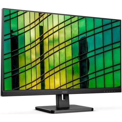 Монитор AOC 27E2QAE 27" 27E2QAE Black (IPS, 1920x1080, 75Hz, 4 ms, 178°/178°, 250 cd/m, 20M:1, +HDMI, +DisplayPort 1.2, +MM)