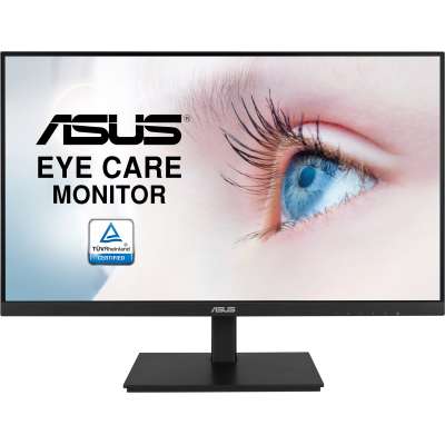 Монитор ASUS 27" VA27DQSB, 27" IPS LCD monitor 16:9, FHD 1920x1080, 5ms(GTG), 250 cd/m2, 100M:1 (static 1000 :1), 178°(H), 178°(V), D-sub, HDMI, DP, USB hub, HAS, Pivot,