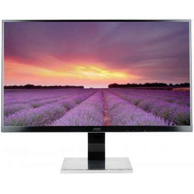 Монитор AOC U2777PQU 27" AOC U2777PQU Black-Silver с поворотом экрана (IPS, LED, 3840x2160, 4 ms, 178°/178°, 350 cd/m, 80M:1, +DVI, +HDMI, +MHL, +DisplayPort, +4xUSB, +MM)