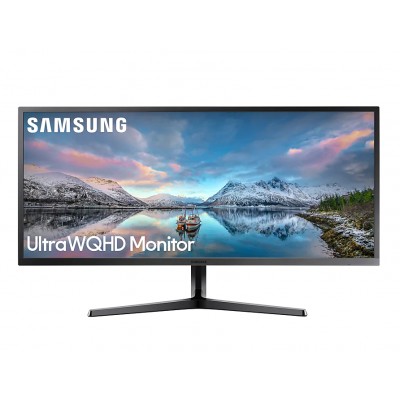 Монитор SAMSUNG S34J550WQI 34", черный [ls34j550wqixci]