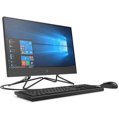 Моноблок HP 200 G4 21.5" (1920x1080 (матовый))/Intel Core i5 10210U(1.6Ghz)/8192Mb/256PCISSDGb/noDVD/WiFi/war 1y/W10Pro + Spec Iron Gray 1C7M4ES