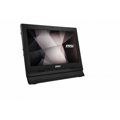 Моноблок MSI Pro 16T 10M-022XRU 15.6" HD Touch Cel 5205U (1.9)/4Gb/SSD256Gb/UHDG/noOS/GbitEth/WiFi/BT/65W/Cam/черный 1366x768