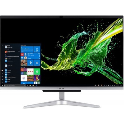 Моноблок Acer Aspire C22-963 21.5" Full HD i5 1035G1 (1)/8Gb/SSD256Gb/UHDG/CR/Windows 10 Professional/GbitEth/WiFi/BT/65W/клавиатура/мышь/серебристый 1920x1080