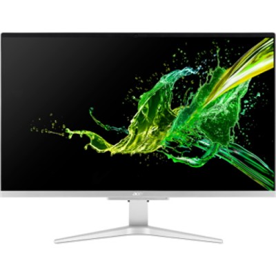Моноблок Acer Aspire C27-962 27" Full HD i5 1035G1 (1)/8Gb/SSD256Gb/MX130 2Gb/Windows 10 Home/GbitEth/WiFi/BT/135W/клавиатура/мышь/серебристый 1920x1080