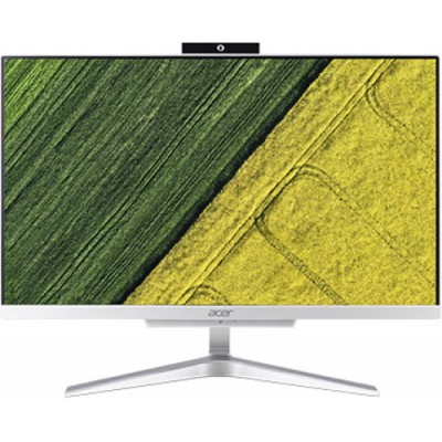 Моноблок Acer Aspire C22-320 21.5" Full HD A9 9425 (3.1)/4Gb/SSD256Gb/R5/CR/Windows 10 Home/GbitEth/WiFi/BT/65W/клавиатура/мышь/серебристый 1920x1080