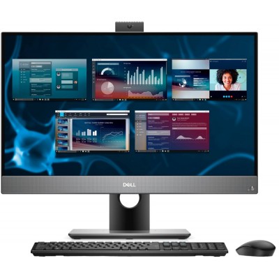 Моноблок Dell Optiplex 7780 27" Full HD i5 10500 (3.1)/8Gb/SSD256Gb/UHDG 630/Windows 10 Professional/GbitEth/WiFi/BT/220W/клавиатура/мышь/Cam/черный 1920x1080