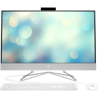 Моноблок HP 27-dp0005ur 27" Full HD AMD Ryzen 5-3500U, 8GB DDR4 2400 (1x8GB), SSD 512Gb, AMD integrated graphics, noDVD, kbd&mouse wired, FHD Webcam, Natural Silver, Win10, 1Y Wty