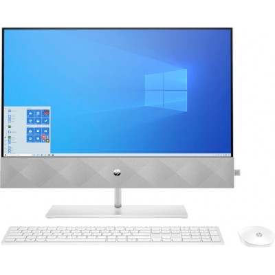 Моноблок HP Pavilion 24-k0007ur 23.8" AMD Ryzen 3 4300U(Ghz)/8192Mb/256SSDGb/noDVD/Int:AMD Intergrated Graphics /Cam/WiFi/war 1y/White/W10 + USB KBD, USB MOUSE 14Q28EA