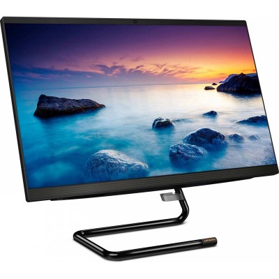 Моноблок Lenovo IdeaCentre 3 24IIL523.8"(1920x1080)/Intel Core i3 1005G1(1.2Ghz)/8192Mb/512SSDGb/DVDrw/Int:Intel UHD Graphics/BT/WiFi/war 1y/5.87kg/black/W10 + Клавиатура, мышь USB F0FR0035RK