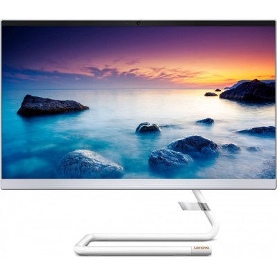 Моноблок Lenovo IdeaCentre A340-22IGM 21.5" Full HD Cel J4025 (2)/4Gb/SSD256Gb/UHDG 600/noOS/GbitEth/WiFi/BT/65W/клавиатура/мышь/Cam/белый 1920x1080