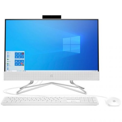 Моноблок HP 24-df0015ur 23.8" AMD Athlon 3050U(Ghz)/4096Mb/1000Gb/noDVD/Int:AMD Intergrated Graphics /Cam/WiFi/war 1y/Snow White/W10 + USB KBD, USB MOUSE 14P86EA