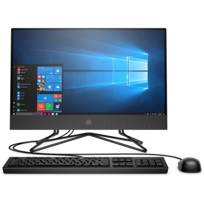 Моноблок HP 200 G4 21.5" (1920x1080 (матовый))/Intel Core i5 10210U(1.6Ghz)/8192Mb/256PCISSDGb/noDVD/WiFi/war 1y/W10Pro + Spec Iron Gray 1C7M4ES