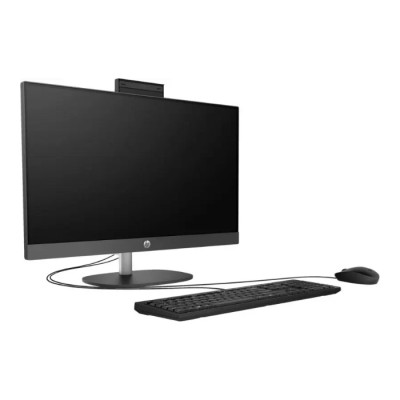 Моноблок HP ProOne 240 G10 23.8" Full HD i5 1335U (1.3) 8Gb SSD512Gb UHDG FreeDOS GbitEth WiFi BT 90W клавиатура мышь Cam черный 1920x1080