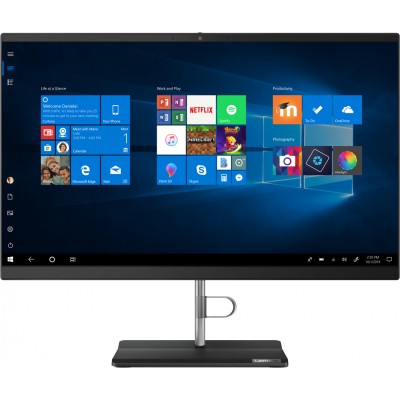Моноблок Lenovo V540-24IWL 23.8" Full HD i5 8265U 4Gb 1TB_5400rpm Intel UHD 620 DVD±RW 2x2AC+BT USB KB&Mouse Win 10 Pro64-RUS