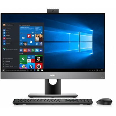 Моноблок Dell Optiplex 5480 23.8" Full HD i5 10500T (2.3)/8Gb/SSD256Gb/UHDG 630/Windows 10 Professional 64/GbitEth/WiFi/BT/155W/клавиатура/мышь/Cam/черный 1920x1080