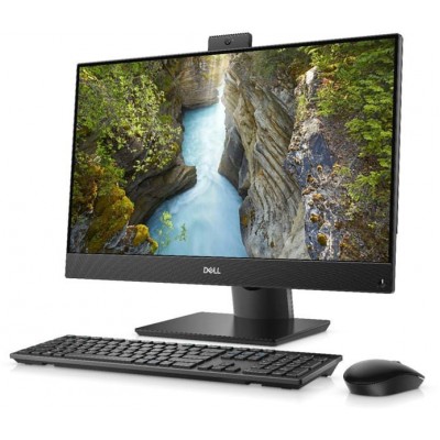 Моноблок Dell Optiplex 5480 23.8" Full HD i5 10500T (2.3)/8Gb/SSD256Gb/UHDG 630/Windows 10 Professional 64/GbitEth/WiFi/BT/155W/клавиатура/мышь/Cam/черный 1920x1080