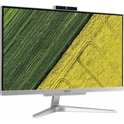 Моноблок Acer Aspire C22-320 21.5" Full HD A9 9425 (3.1)/4Gb/SSD256Gb/R5/CR/Windows 10 Home/GbitEth/WiFi/BT/65W/клавиатура/мышь/серебристый 1920x1080