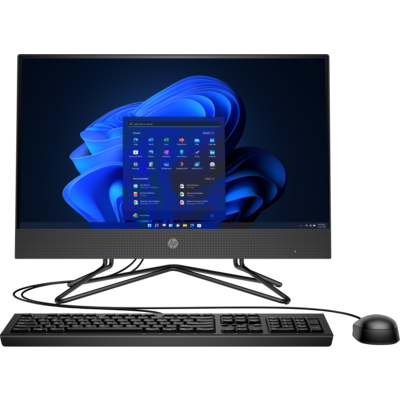Моноблок HP 200 G4 21.5" Full HD Pentium Silver J5040(2Ghz)/8192Mb/256PCISSDGb/DVDrw/WiFi/war 1y/W10Pro + Iron Gray 9US87EA
