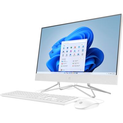 Моноблок HP 24-df0014ur 23.8" AMD Athlon 3050U(Ghz)/4096Mb/128SSDGb/noDVD/Int:AMD Intergrated Graphics /Cam/WiFi/war 1y/Snow White/W10 + USB KBD, USB MOUSE 14P85EA