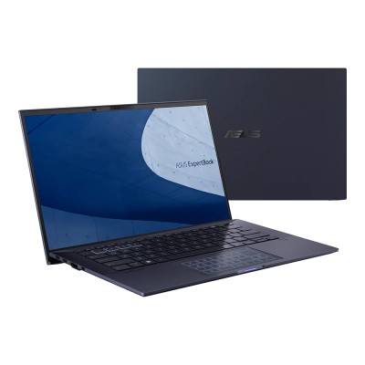 Ноутбук Asus ExpertBook B9 B9400CBA-KC0696X Core i7 1265U 16Gb SSD1Tb Intel Iris Xe graphics 14" IPS FHD (1920x1080) Windows 11 Professional black WiFi BT Cam Bag (90NX04Z1-M00YP0)