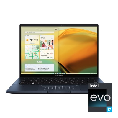 Ноутбук ASUS ZenBook Series UX3402ZA-KP460W 90NB0WC1-M00Y40 14" 2560x1600 Core i5 i5-1240P/RAM 16Гб/SSD 1Тб/Intel Iris Xe Graphics/ENG/RUS/Windows 11 Home/синий/1.39 кг 90NB0WC1-M00Y40