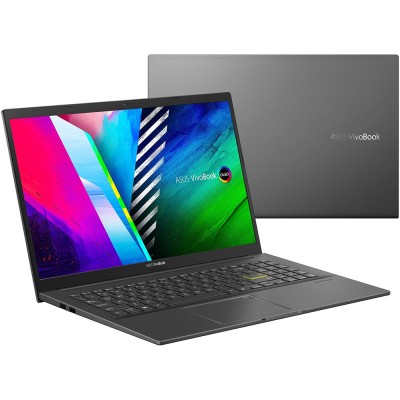 Ноутбук Asus VivoBook 15 OLED K513EA-L11950 Core i5 1135G7 /16Gb /SSD512Gb /Intel Iris Xe graphics /15.6" /OLED /FHD (1920x1080)/ noOS /black /WiFi /BT /Cam (90NB0SG1-M30650)