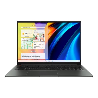 Ноутбук Asus VivoBook S M5602QA-KV103W 16" WQXGA(2560x1600) IPS 120Hz/AMD Ryzen 5 5600H 3,3Ghz Hexa/16GB/512GB SSD/Integrated/Wi-Fi 6/BT5.0/1080P FHD Camera/BKLT/F