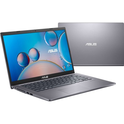 Ноутбук Asus R465KA-EK060W Intel Pentium N6000/4Gb/128GbSSD/14.0" FHD//WiFi/BT/Cam/Windows 11 Home.SLATE GREY/RU_EN_Keyboard
