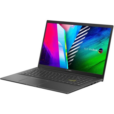 Ноутбук Asus VivoBook 15 OLED K513EA-L11950 Core i5 1135G7 /16Gb /SSD512Gb /Intel Iris Xe graphics /15.6" /OLED /FHD (1920x1080)/ noOS /black /WiFi /BT /Cam (90NB0SG1-M30650)