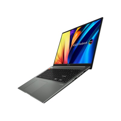 Ноутбук Asus VivoBook S M5602QA-KV103W 16" WQXGA(2560x1600) IPS 120Hz/AMD Ryzen 5 5600H 3,3Ghz Hexa/16GB/512GB SSD/Integrated/Wi-Fi 6/BT5.0/1080P FHD Camera/BKLT/F
