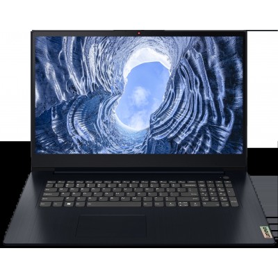 Ноутбук Lenovo IdeaPad 3 17IAU7 17.3"(1920x1080 IPS)/Intel Core i7 1255U(1.7Ghz)/16384Mb/512SSDGb/noDVD/Int:Intel Iris Xe Graphics/Cam/BT/WiFi/38WHr/war 1y/2.04kg/abyss blue/noOS + 65W, RU kbd 82RL00