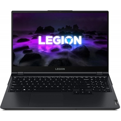 Ноутбук Lenovo Legion 5 15ITH6 Core i5 11400H 16Gb SSD512Gb NVIDIA GeForce RTX 3050 Ti 4Gb 15.6" IPS FHD (1920x1080) Free DOS dk.blue WiFi BT Cam