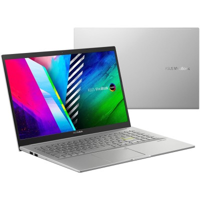 Ноутбук ASUS VivoBook Series 15 M513UA-BN717 15.6" 1920x1080 AMD Ryzen 5 5500U RAM 8Гб SSD 512Гб AMD Radeon Graphics ENG/RUS без ОС серебристый 1.8 кг 90NB0TP2-M00C70