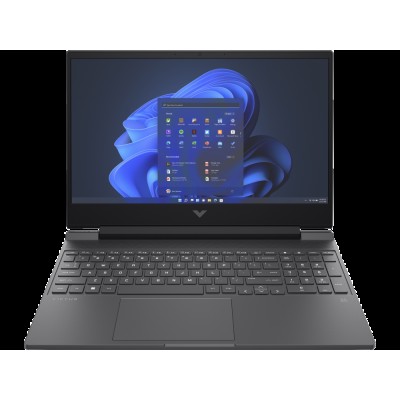 Ноутбук HP Victus 715L1EA 5600H 3300 МГц 15.6" 1920x1080 16Гб DDR4 3200 МГц SSD 512Гб нет DVD GeForce RTX 3050 4Гб ENG/RUS/да Windows 11 Home серый 2.29 кг 715L1EA
