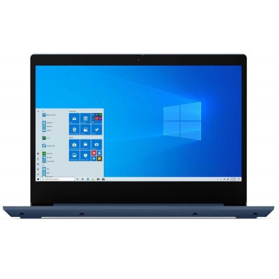 Ноутбук Lenovo IdeaPad 3 14IIL05 Core i3 1005G1 4Gb SSD128Gb Intel UHD Graphics 14" TN FHD (1920x1080) Windows 10 blue WiFi BT Cam