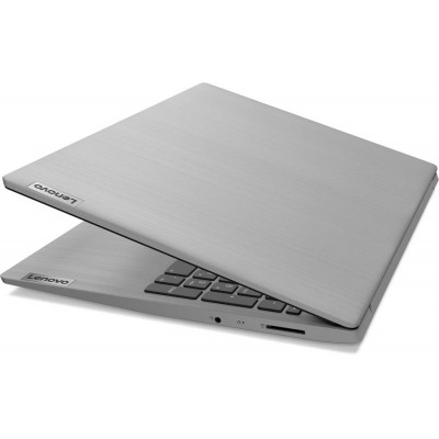 Ноутбук Lenovo IdeaPad 3 15IML05 Core i3 10110U 8Gb SSD256Gb Intel UHD Graphics 15.6" IPS FHD (1920x1080) Free DOS grey WiFi BT Cam