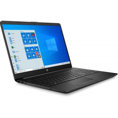 Ноутбук HP 15-dw1214ur Core i3 10110U 4Gb SSD128Gb Intel UHD Graphics 15.6" TN SVA FHD (1920x1080) Windows 10 Home black WiFi BT Cam