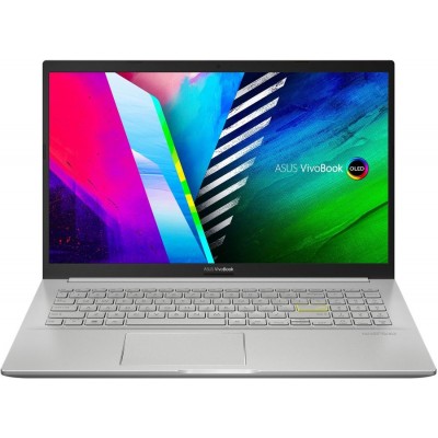 Ноутбук Asus VivoBook 15 OLED K513EA-L12044W Core i5 1135G7 8Gb SSD512Gb Intel Iris Xe graphics 15.6" OLED FHD (1920x1080) Windows 11 silver WiFi BT Cam
