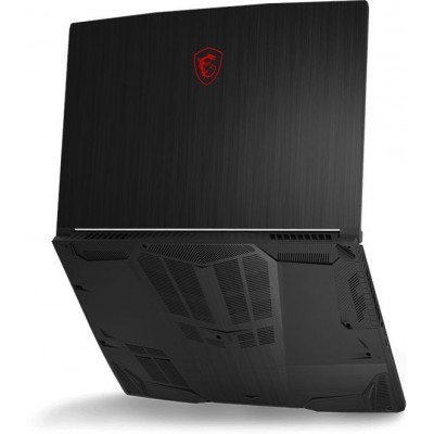 Ноутбук MSI GF63 Thin 11UC-225XRU Core i7 11800H 16Gb SSD512Gb NVIDIA GeForce RTX 3050 4Gb 15.6" IPS FHD (1920x1080) Free DOS black WiFi BT Cam