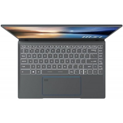 Ноутбук MSI Prestige 14 A11SB-638RU Core i7 1185G7 16Gb SSD512Gb NVIDIA GeForce MX450 2Gb 14" IPS FHD (1920x1080) Windows 11 grey WiFi BT Cam