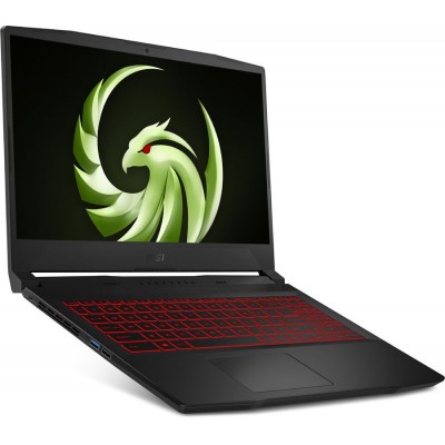 Ноутбук MSI Bravo 15 B5DD-220RU Ryzen 7 5800H 16Gb SSD512Gb AMD Radeon Rx 5500M 4Gb 15.6" IPS FHD (1920x1080) Windows 10 black WiFi BT Cam