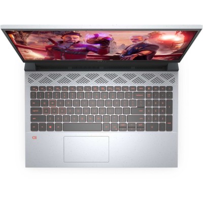 Ноутбук DELL G15 5515Ryzen 5 5600H15.6FHD 120Hz 250 nits WVA A-G 8GB 256GB SSDRTX 3050 4GB GDDR6 Backlit Kbrd 3C (56WHr) 1year Win 11 HomeGrey
